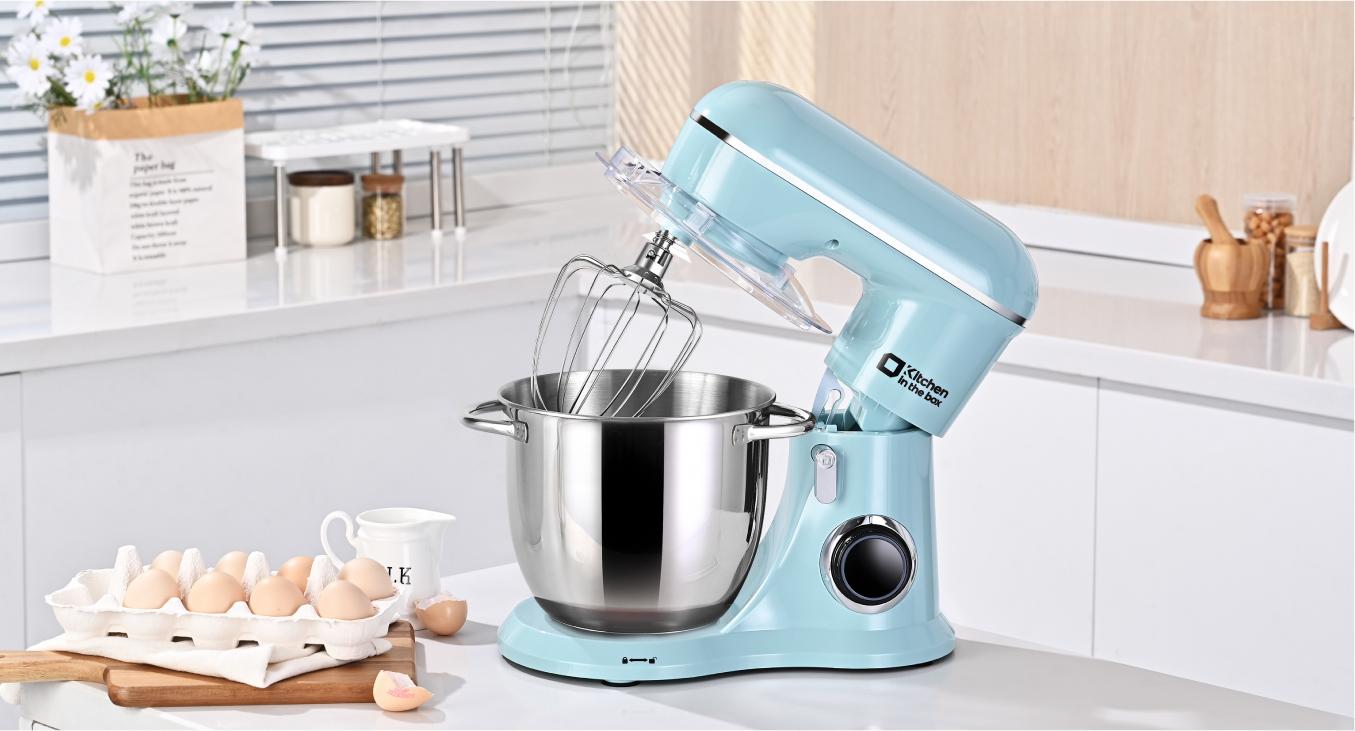 KITCHEN IN THE BOX Stand Mixer 4.5QT & 5QT | 10-Speed Electric Food Mixer for Baking & Cooking | Includes Whisk, Dough Hook & Beater | Durable & Powerful | Kitchenware & Home Appliances