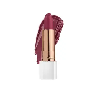Petal Pout Lipstick - Rouge Berry - Cream - Nourishing & Highly Pigmented Lip Color - Cruelty Free - Lipgloss, Gloss