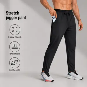 AMZPURE Men's Joggers with Zipper Pockets Lightweight Stretch Sweatpants for Men Athletic Gym Fit Athleisure Outfit for Spring Workout, Running, Jogging, Hiking, Golf tiktokshopspringglowup Summervibes