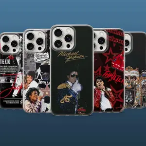 5 Ops Michael Jackson Phone Case King of Pop Music Cover iPhone 17Promax & more