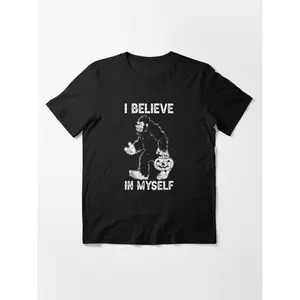 Bigfoot Halloween Believer- Believe In Myself - Funny Sasquatch Lover  Essential T-Shirt