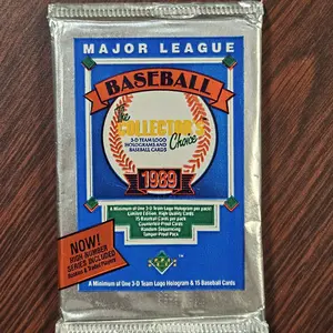 1989 Upper Deck Collector's Choice Pack- Griffey Rookie Year
