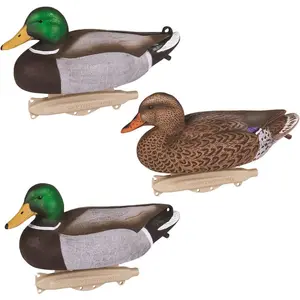 8036SUV Storm Front 2 Mallard Decoys, Classic Floaters - 6-Pack, Durable for Outdoor Hunting Activities
