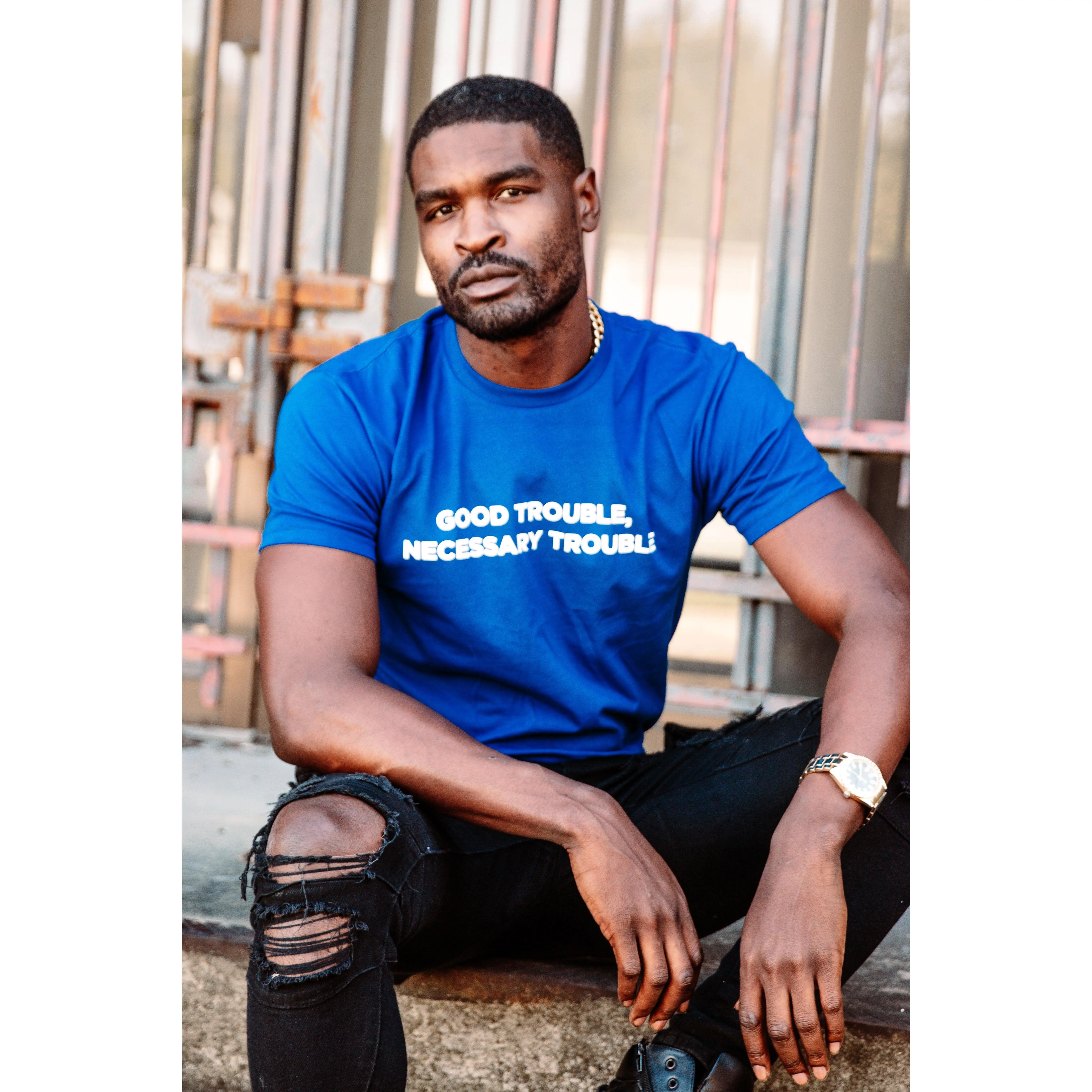 Good Trouble, Necessary Trouble unisex t-shirt