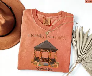 Comfort Colors® Stars Hollow Shirt, Mentally I am Here Shirt, Gilmore girls tshirt, Stars Hollow Sweatshirt, Luke's Diner Shirt