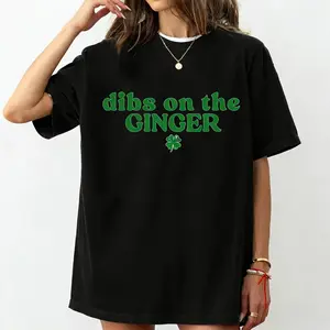 Claiming the Ginger T Shirt Funny Ginger Shirt Distressed Beer Irish Ginger Shirt Redhead Gift for St Patrick's Day Unisex