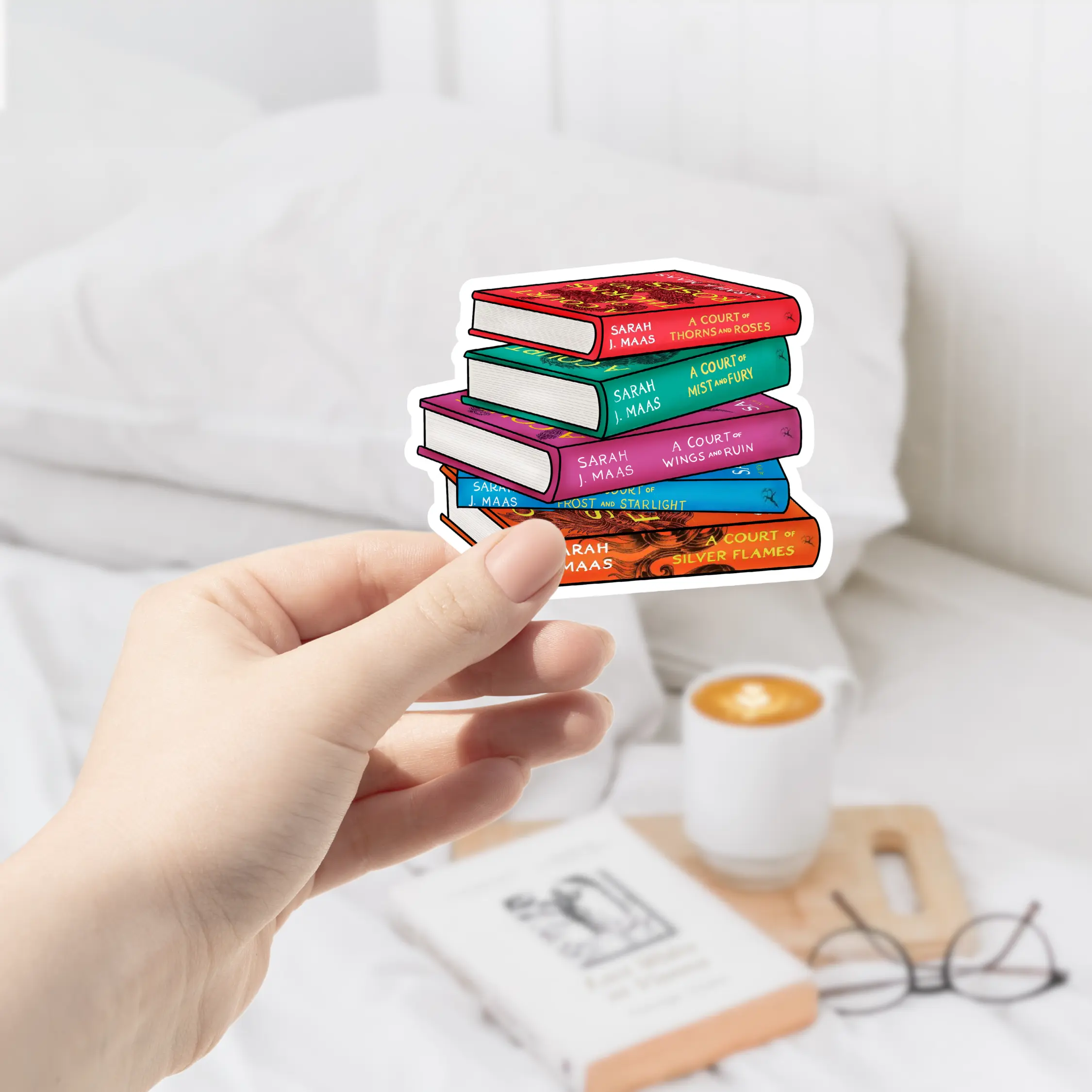Acotar Sticker, Bookish Sticker, Acotar Fan, Acotar Books Sticker, Sticker, Girly Sticker, Cute Sticker