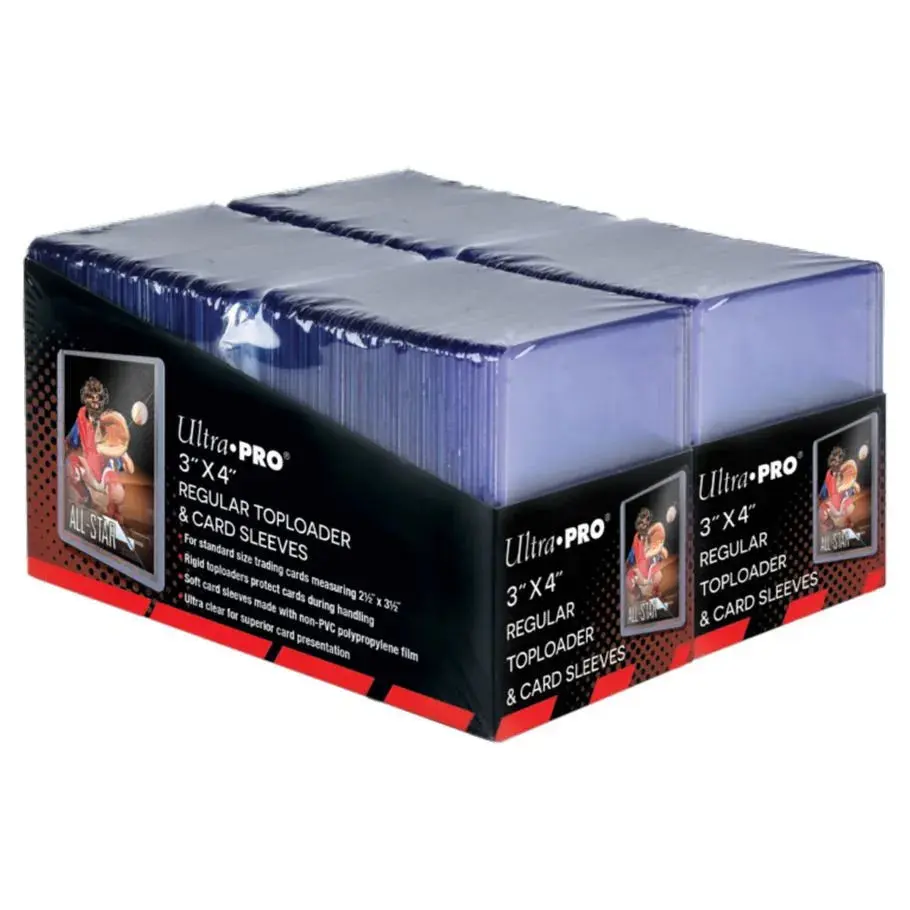 Ultra Pro: 200 Clear Sleeves and 200 3 x 4 - 35pt Toploaders [Combo]