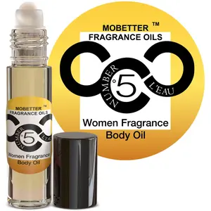 MOBETTER FRAGRANCE OILS Number 5 CCC Leau Perfume Fragrance Body Oil for Women