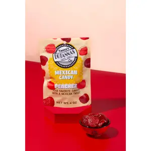 Tannas Botannas Peachez 4oz– Sweet Sour Spicy Mexican Candy Snack