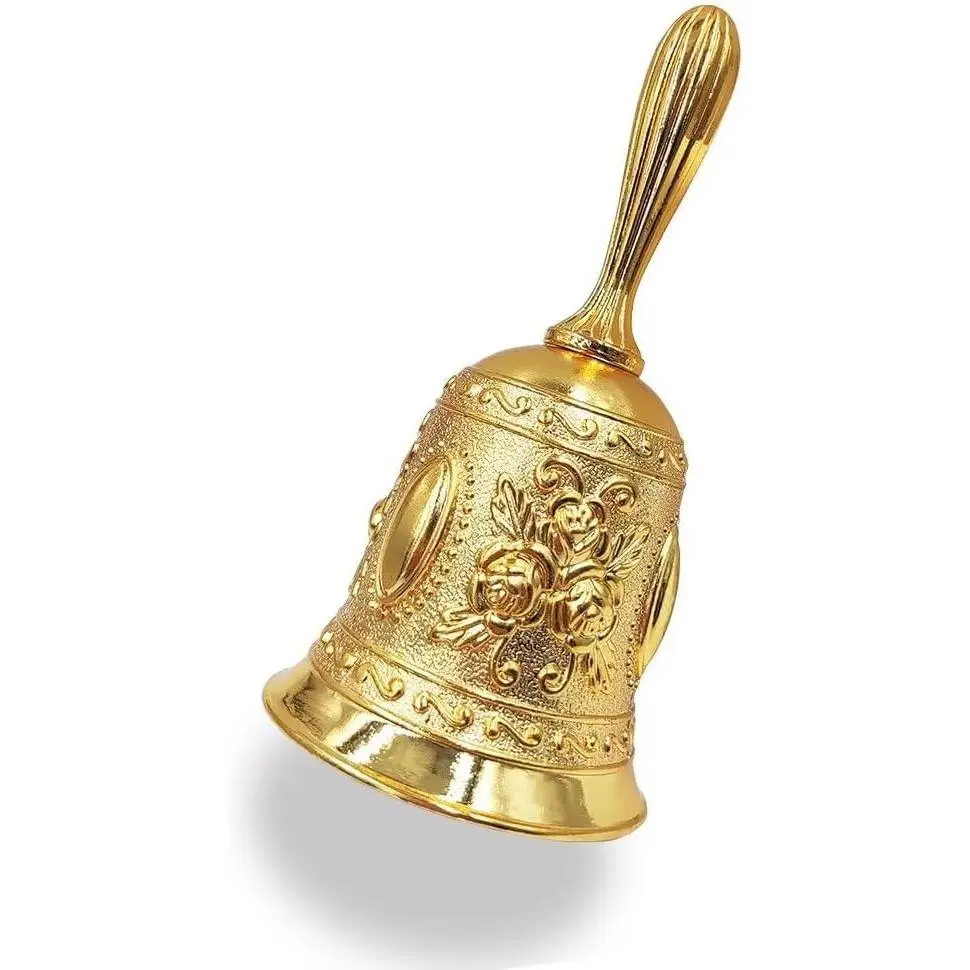 Metal Wedding & Christmas Bells - Decorative Service Call Bell,