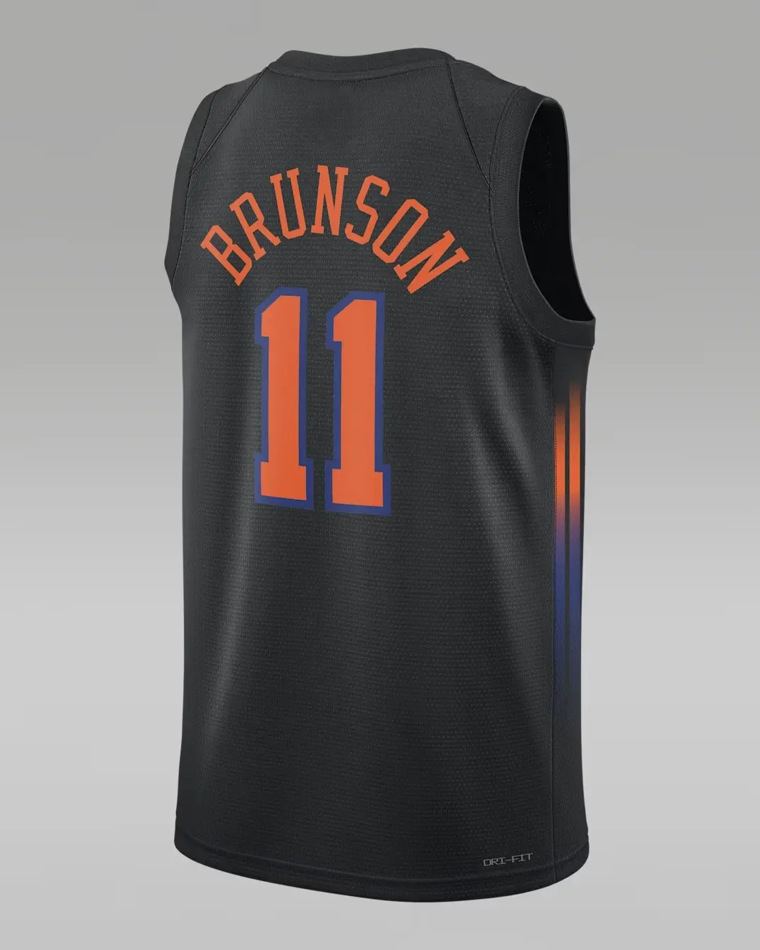 Jalen Brunson #11 Swingman Basketball Jersey 2026 full logo