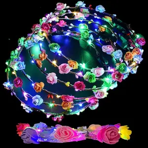 LED FLOWER HEADBAND