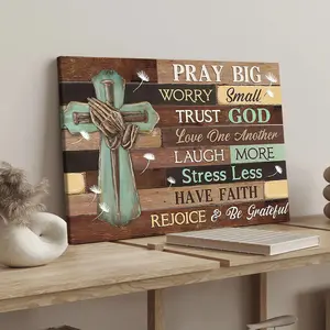 Wooden Frame Canvas Poster, Inspirational Quote Art, Unique Artwork, Modern Living Room Decor, Bedroom Wall Art, Waterproof Print, Dandelion Floral Print, Affordable Home Decoration