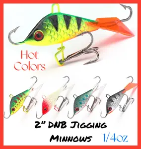 DNB 2” Jigging Minnow’s - They catch all species of fish