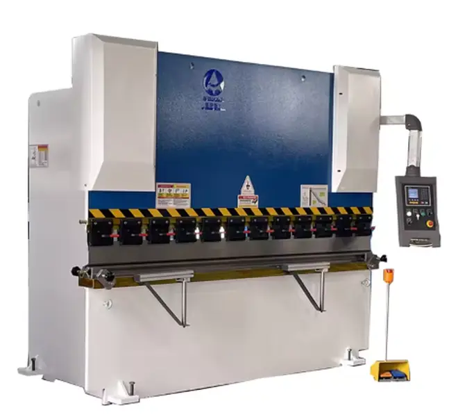 63T 630KN 2500mm Manufactured Metal Sheet Hydraulic Press Brake - Bending Folding Machine with E21 System, Electromagnetic Clamp, Free Mold Kit, 63t Series, Millimeters