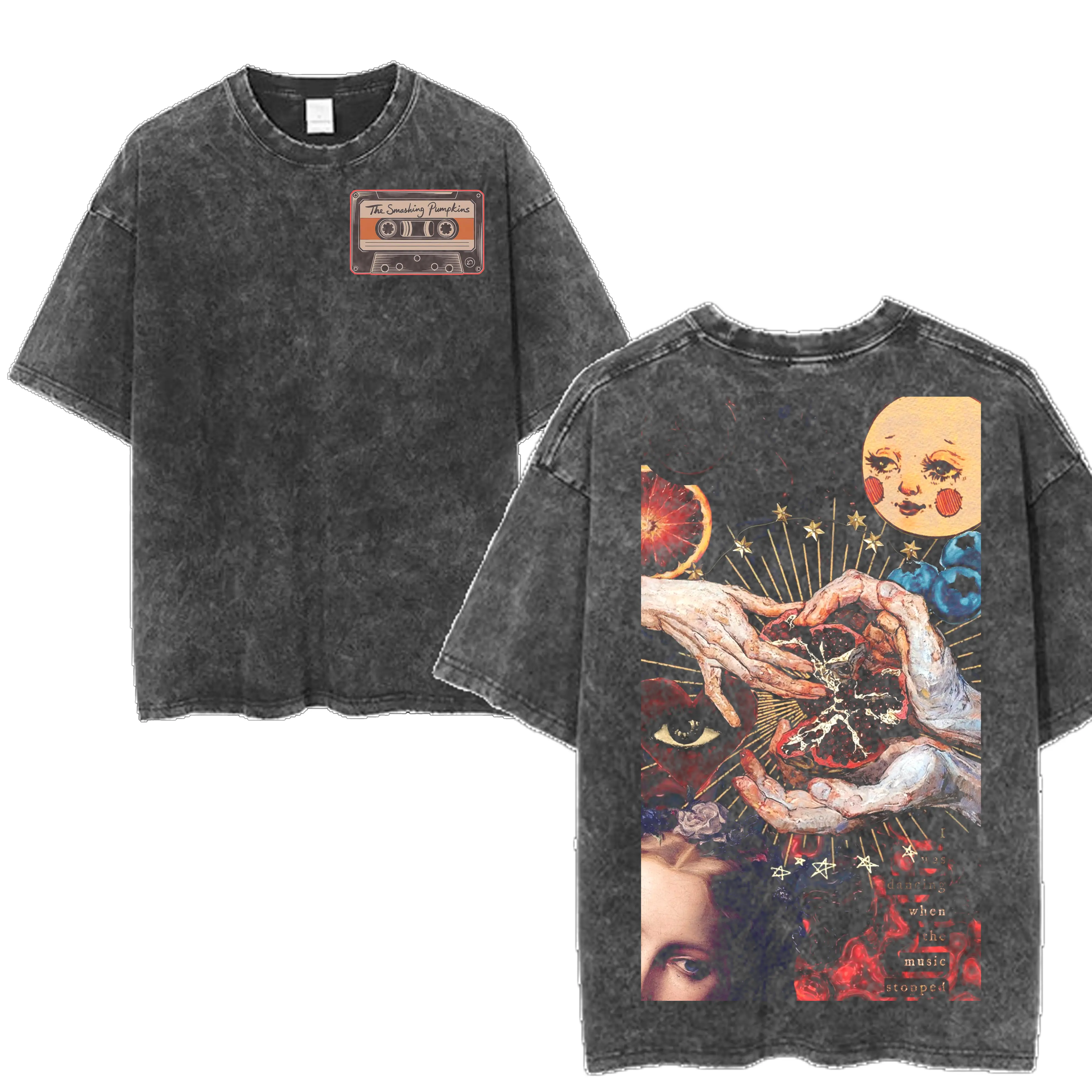 The Smashing Pumpkins T-shirt, Vintage Surreal Collage Graphic