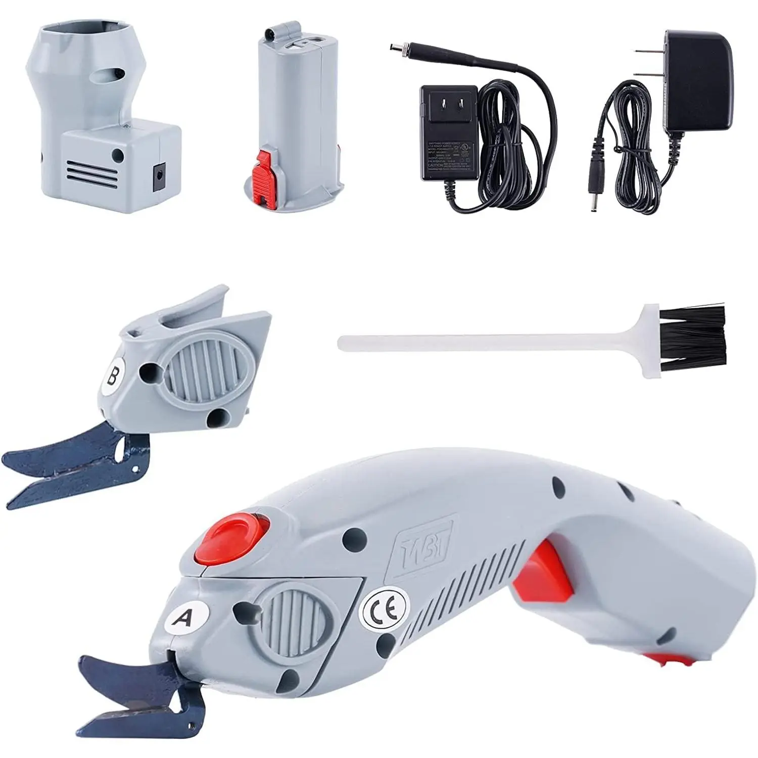 Wbt-1 Electric Fabric  Rechargeable Shears Portable Cloth  with a  2  for Carpet/Leather/Rubber/Paperboard