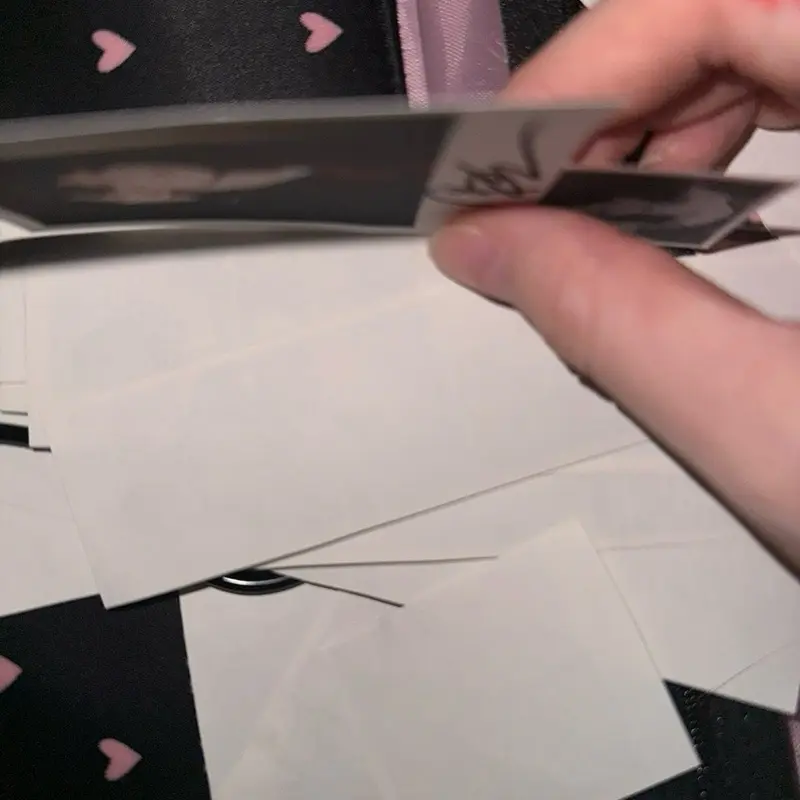 10 custom polaroids & cut outs