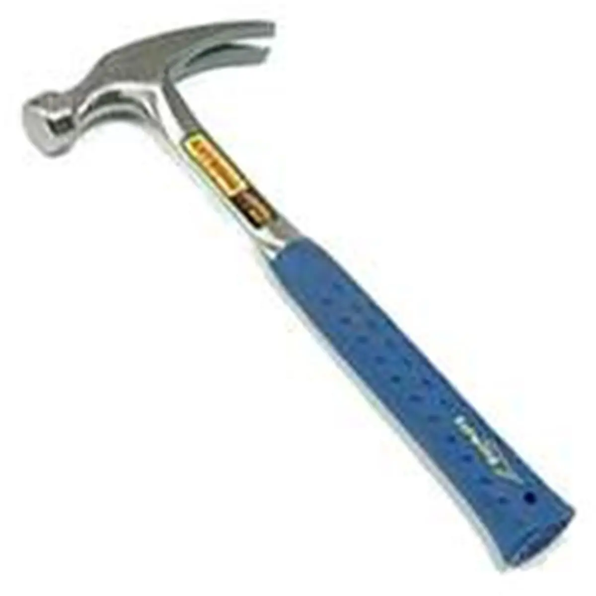 212 MAIN E3-22SMR Forged Steel Claw Hammer - 22 Oz Head Weight, Longer Handle, Shock Grip Hand Tool with Smooth Surface for Hardware Users & Hardware Tasks