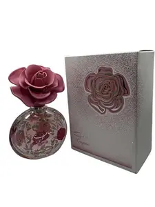 Lattafa Layaan EDP 100ml Spray - Elegant Floral Fragrance for Women, Liquid Perfume with Rose Design, 100ml Bottle, Spray Application, Clean & Sophisticated Scent, Green Pear & Mandarin Notes