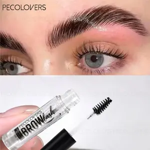 1 Pcs All-in-One Brow Defining Set - Long-Lasting Clear Brow Cream with Applicator, Sweat-Proof Flexible Hold, Separates & Sculpts Each Hair, Ideal for Beginners & Busy Professionals - Professional Eyebrow Gel