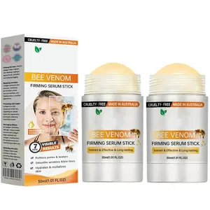 Botox Bee Venom Firming Serum Stick, Firming anti-Wrinkle Cream, Lifts and Tightens the Skin, Effectively Solving Wrinkles and Fine Lines, Natural Bee Venom Serum for All Skin Types (2PCS)