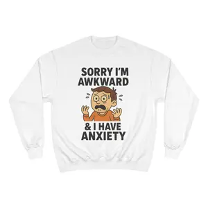 Anxiety Awareness Sweatshirt, Soft Comfort for Introverts, Ideal Gift for Mental Health Advocates, Cozy Casual Wear, Perfect for [...]