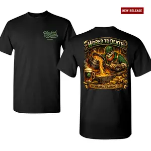 Worked To Death Gold Smelter T-Shirt, Gold Miner Forge Graphic Tee, Blue Collar Metalworker Shirt, Foundry Worker Craft Tee