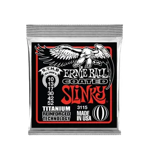 Ernie Ball Skinny Top/ Heavy Slinky Titanium RPS Electric Guitar Strings 10-52 Ernie Ball Skinny Top/ Heavy Slinky Titanium RPS Electric Guitar Strings 10-52