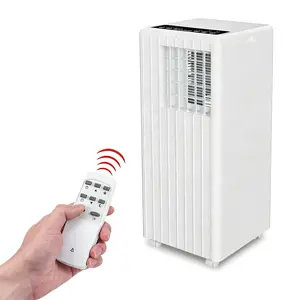 8000 BTU 3-in-1 portable air conditioner - mobile air conditioner with dehumidifier and fan, 45L/day dehumidification, adjustable temperature 16-31 ° C, suitable for bedrooms or offices - white