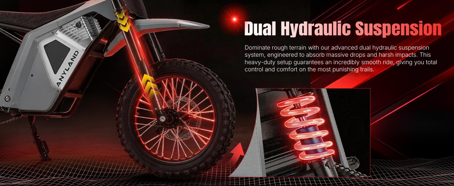 Anyland Rev Pro Electric Dirt Bike with WELIXON Wheelie-Assist Control System, 3000W Electric Motorcycle for Adults, E Dirt Bike with Hydraulic Brakes, Mountain Off-Road Ebike Anyland Rev Pro Electric Dirt Bike with WELIXON Wheelie-Assist Control System, 3000W Electric Motorcycle for Adults, E Dirt Bike with Hydraulic Brakes, Mountain Off-Road Ebike