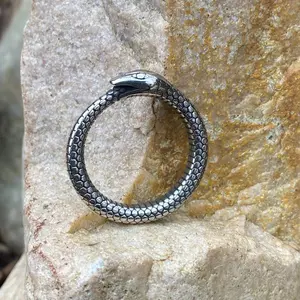 Ouroboros Snake Ring