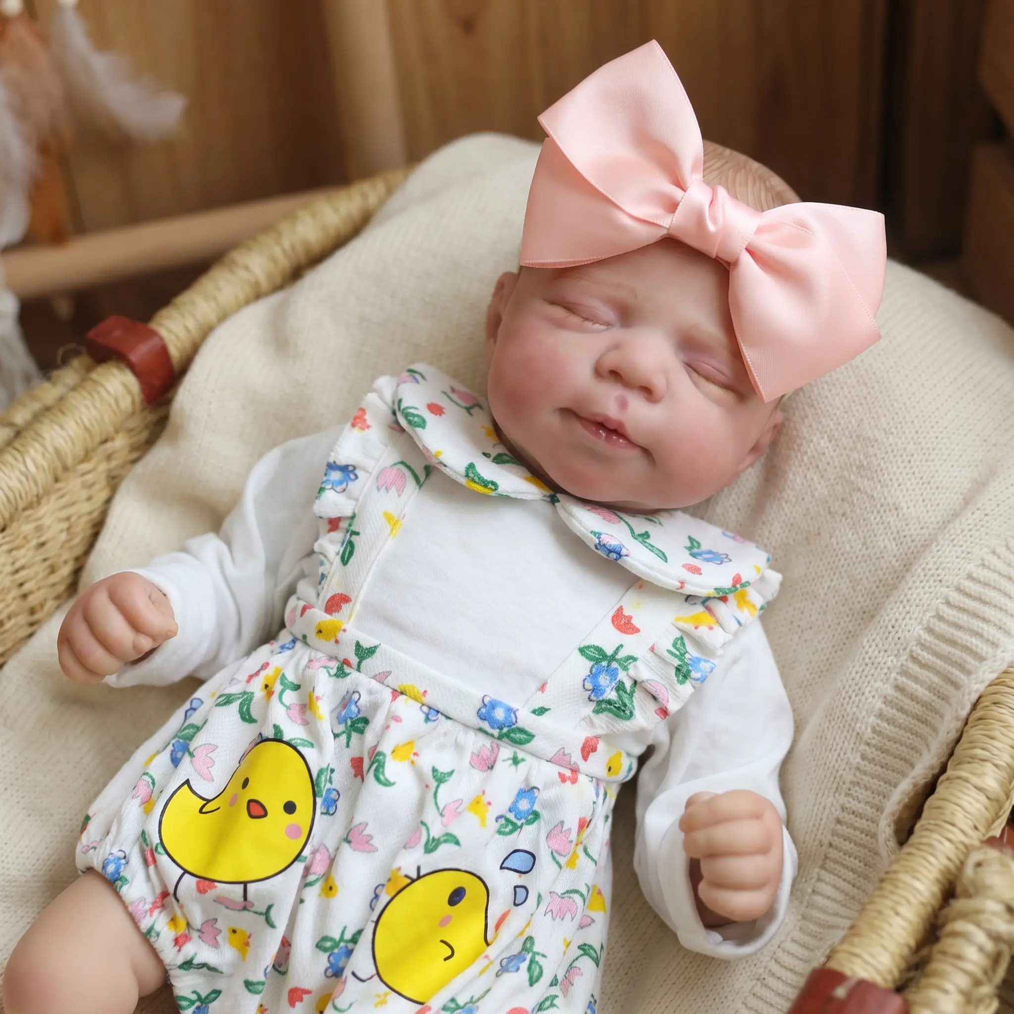 Lifelike Reborn Baby Dolls 20 Inch Full vinyl body Real Life Baby Dolls gifts for Mother's Day Valentine's Day Children's Day & Christmas