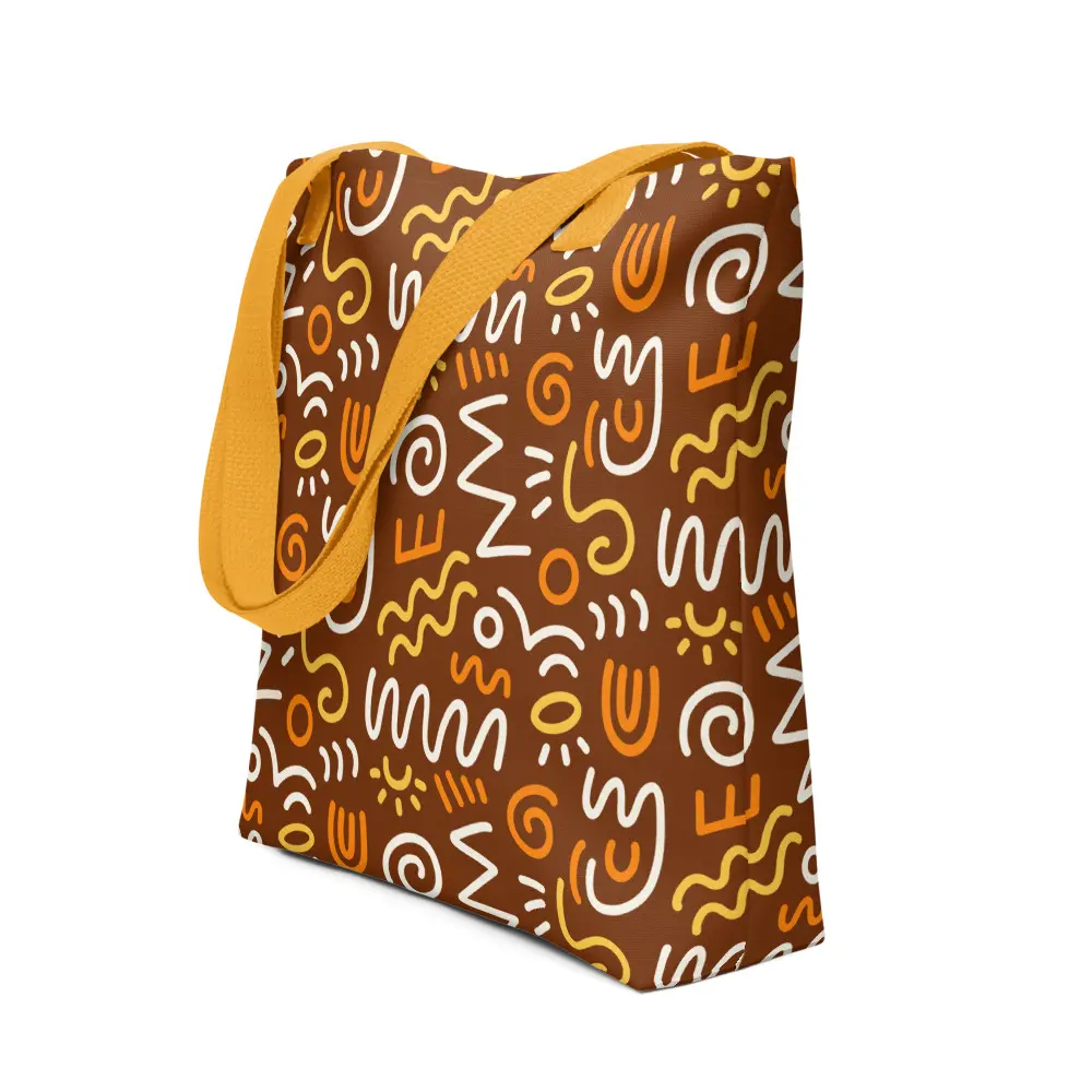 Yellow Orange White - Tote bag