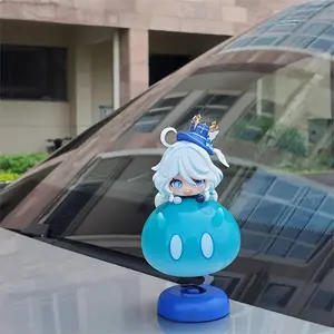 11.5cm God of Water Q Version Furina Focalors Genshin Impact Animation Peripheral Cartoon Figure Collection Decoration Toy Gifts