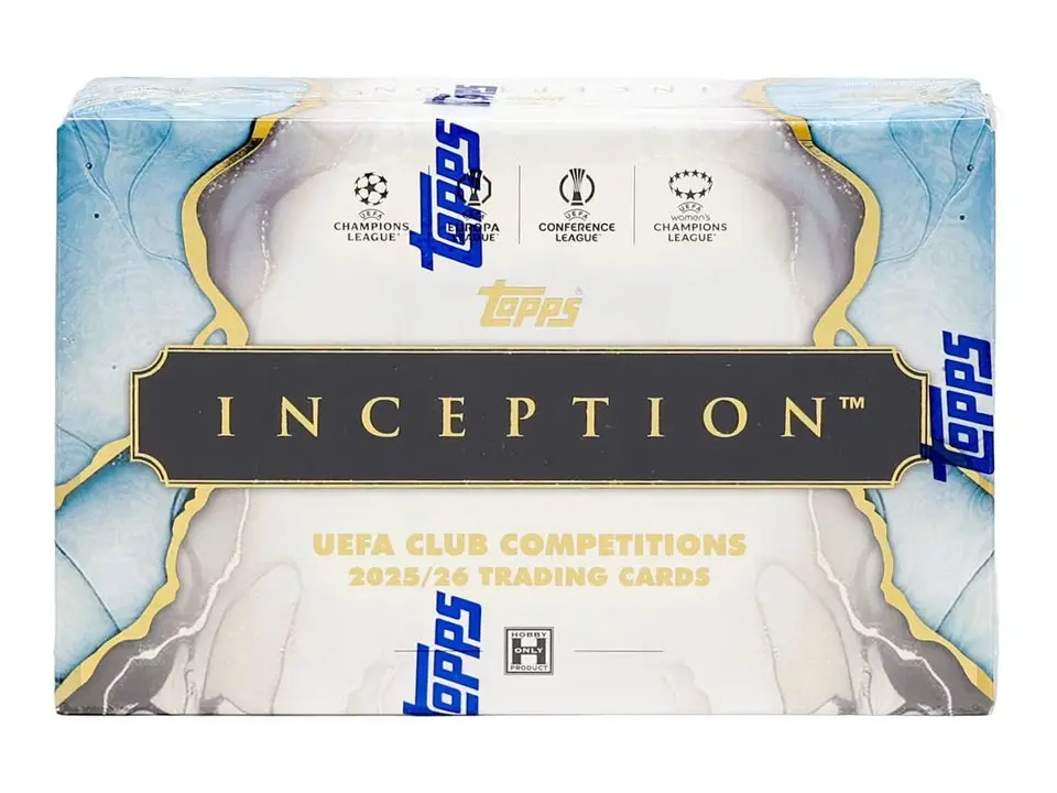 2025-26 Topps Inception UEFA Club Competitions Soccer Hobby Trading Cards