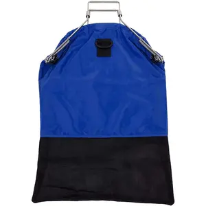One Handed Opening Lobster and Game Bag, Durable Scuba Diving Diver Gear, Blue with Full Warranty from Authorized Dealer