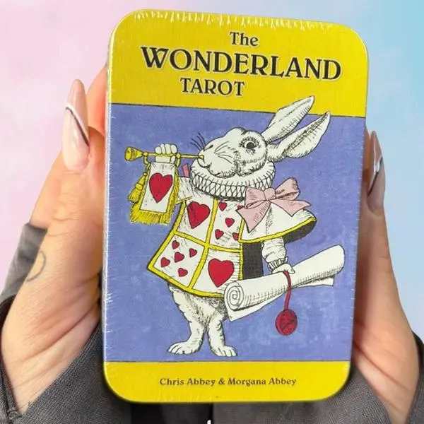The Wonderland Tarot in a Tin