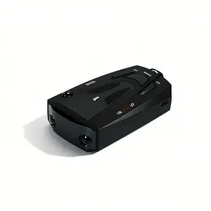 Portable Car Speed Radar Detector, Universal Fit for Most Models, Plug-and-Play Installation, Durable Build with LED Indicator & Voice Warning