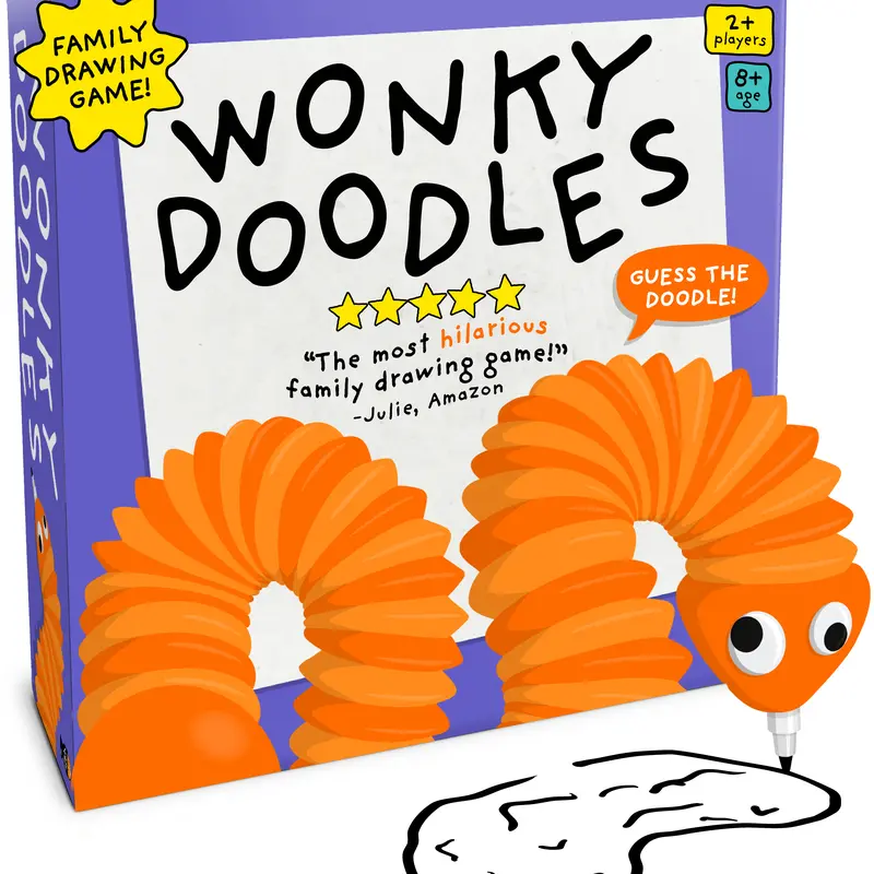 Wonky Doodles - The Doodling Party Game With A Twist!