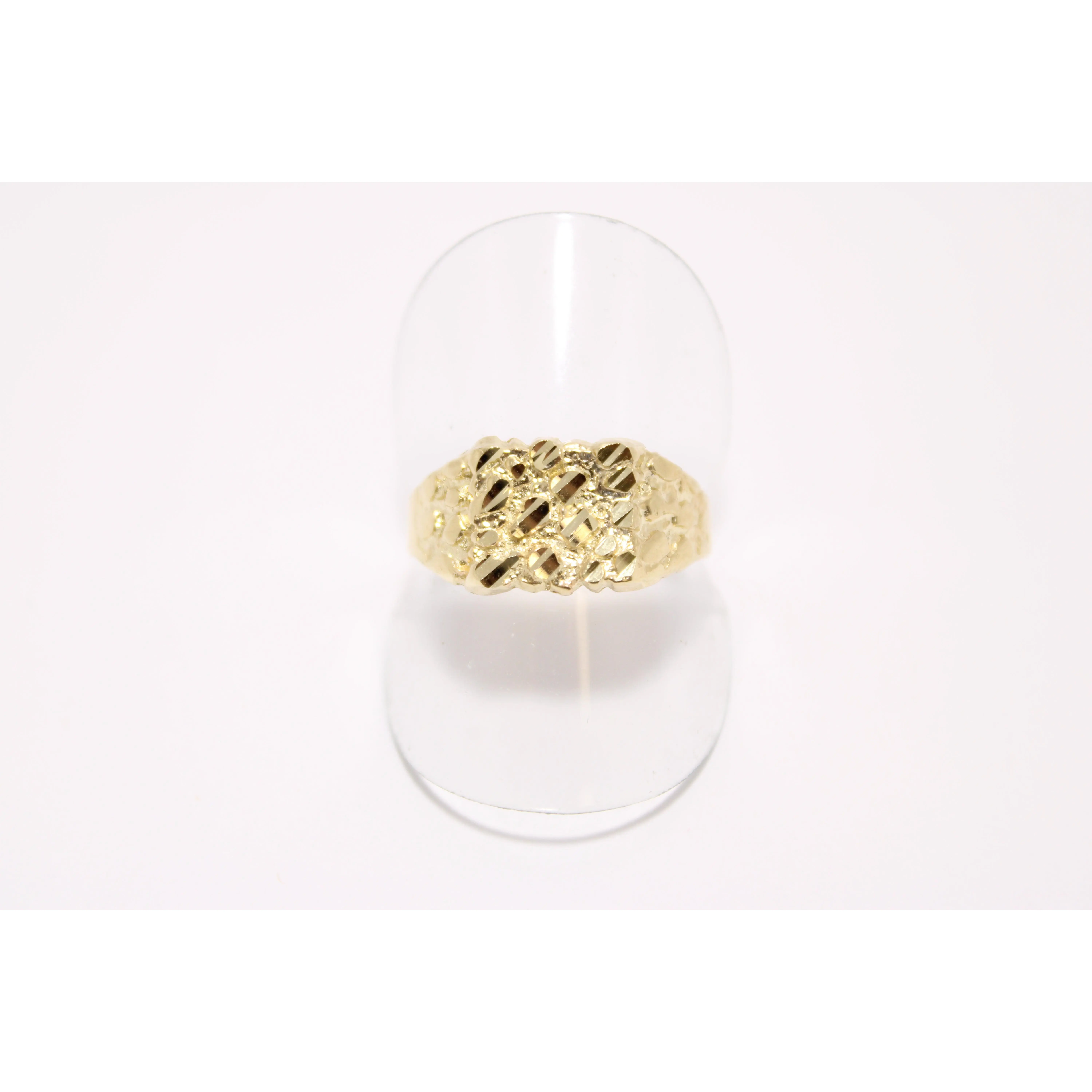 10K Gold Nugget Ring