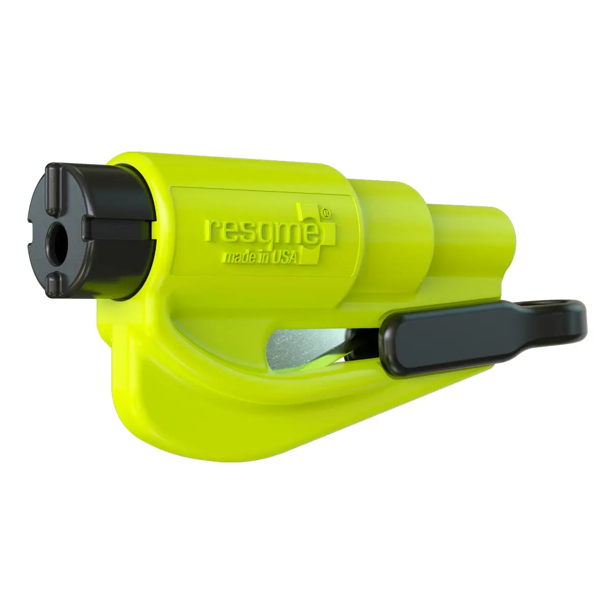 Original resqme Neon Yellow Vehicle Escape Tool - Auto Accessories, Accessories for Car, Car Window Breaker, Seatbelt Cutter