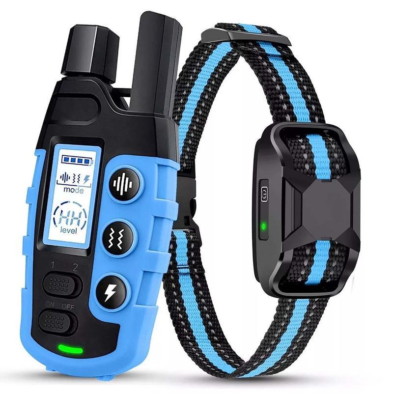 Rechargeable Dog Training Collar-3300FT Dog Training Behavior Aid, IP67 Waterproof Receiver, with 3 Training Modes training mode, for 5-120lbs Small Medium Large Dogs accessories