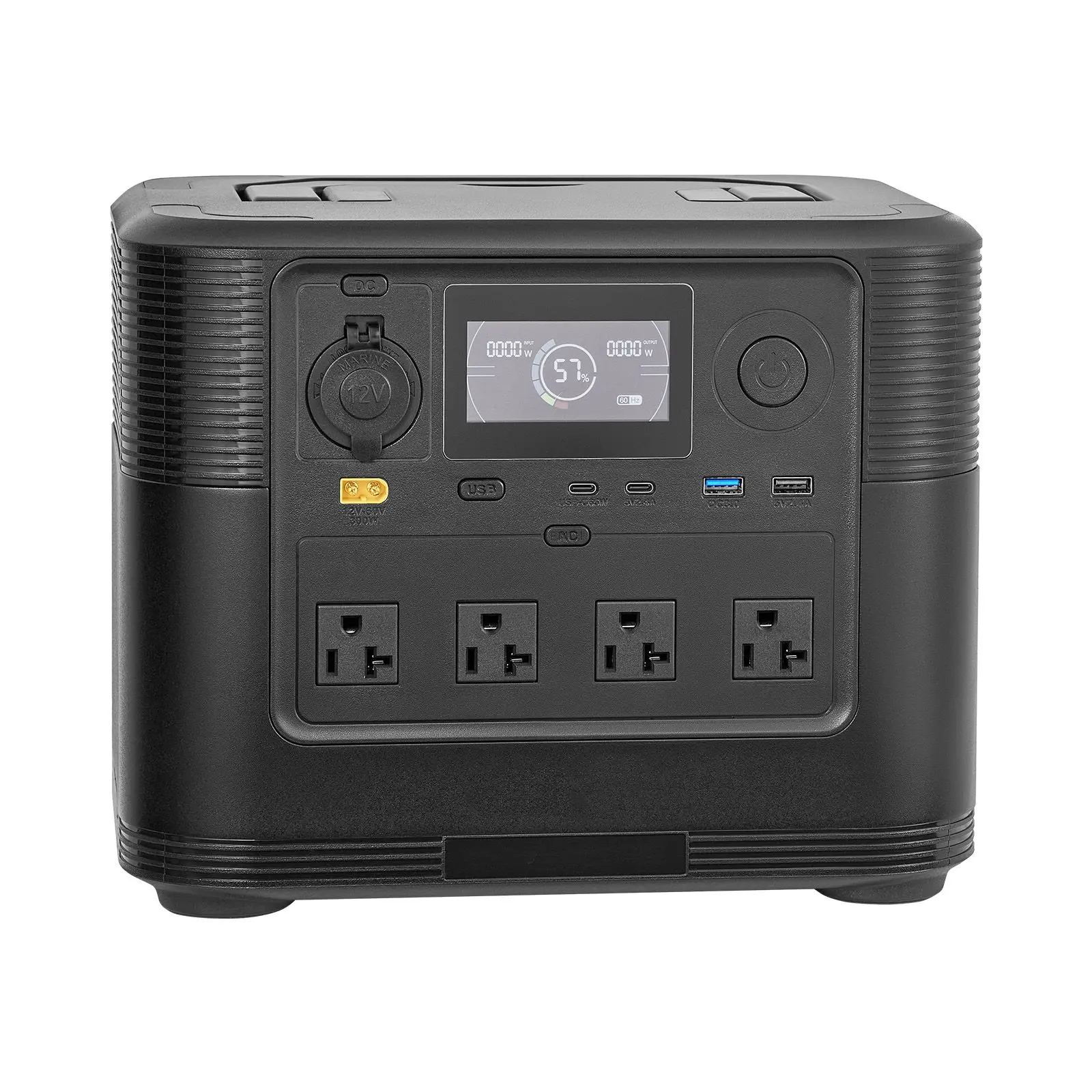 Portable Power Station, 1800W Solar Generator Power Station, 1008Wh LiFePO4 Battery Backup with 9 Output Ports for for Home Emergency, Outdoor Camping, RV Travel (Solar Panel NOT Included)