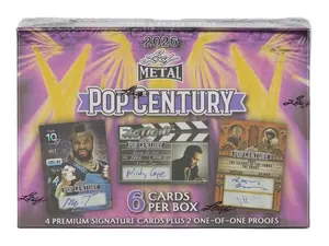 2026 Leaf Metal Pop Century Trading Cards