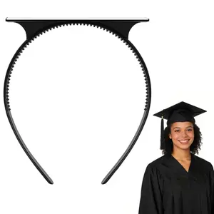 Graduation Cap Headband Insert Anti-Slip Anti-Fall Graduation Hat Hair Fixer  Grad Cap Accessories to Keep Hairstyle  for High School College Graduates Women Students