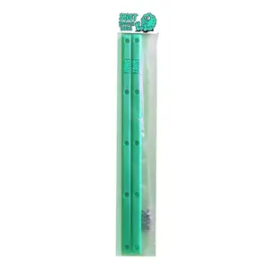 Snot Wheel Co. Skateboard Rails Booger Bars 14.5" Teal