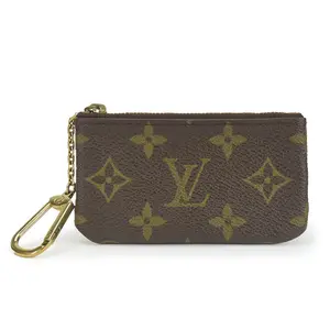 Pre-owned Louis Vuitton Canvas Small Leather Goods Pochette Kle Monogram Coin Case