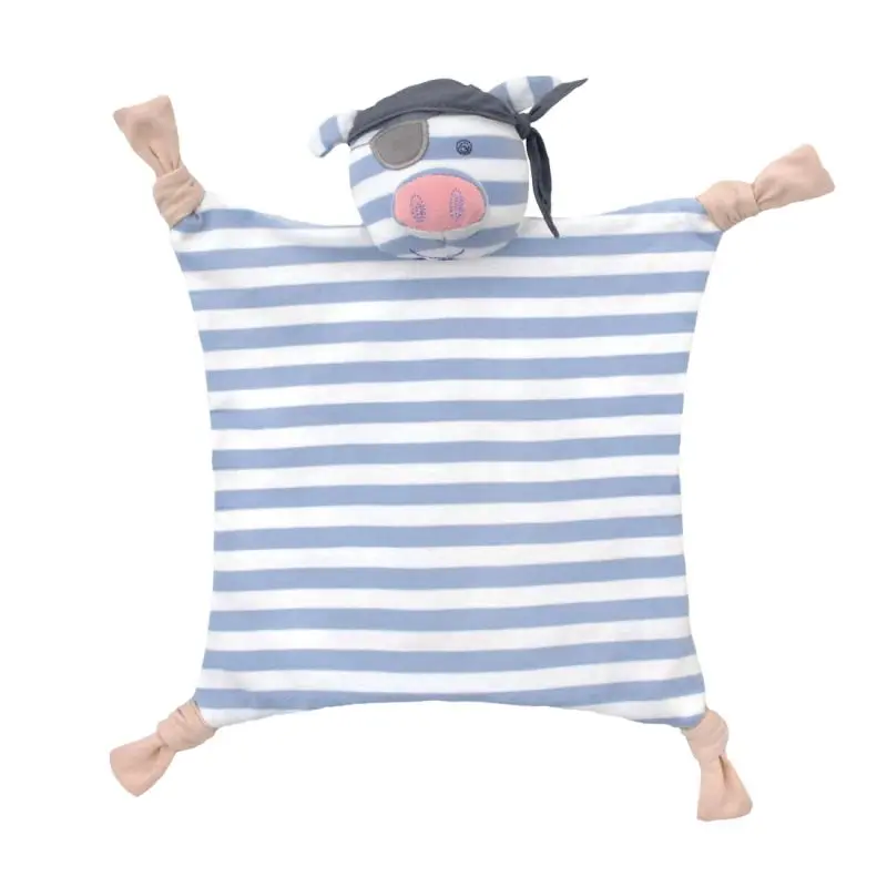 Apple Park Organic Farm Buddies - Pirate Pig Blankie